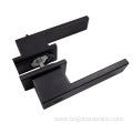 Aluminium Frame Glass Door Handle with Key